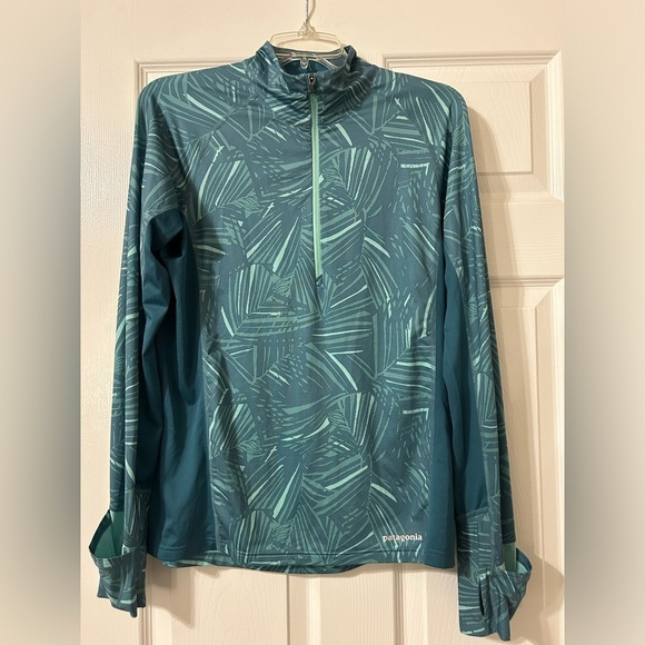 Patagonia Lightweight Quarter Zip Geometric Jacket - M - Picture 3 of 12